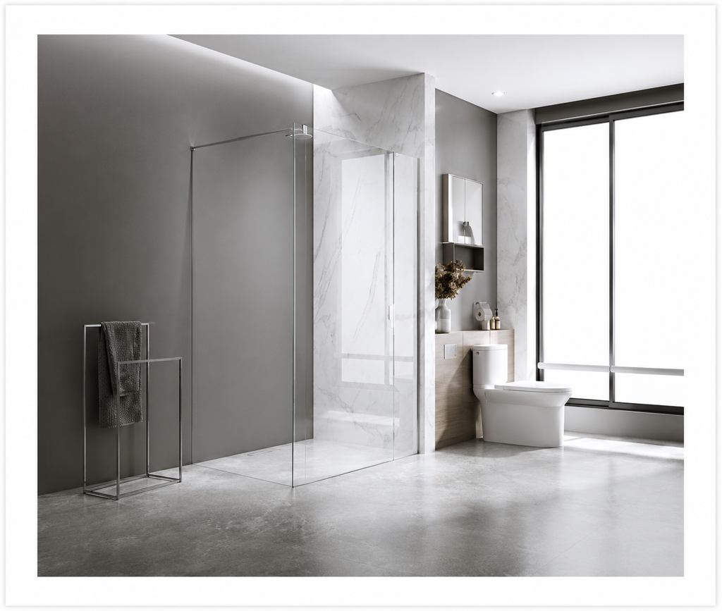  Painel de duche Delice 120x200 Cromado