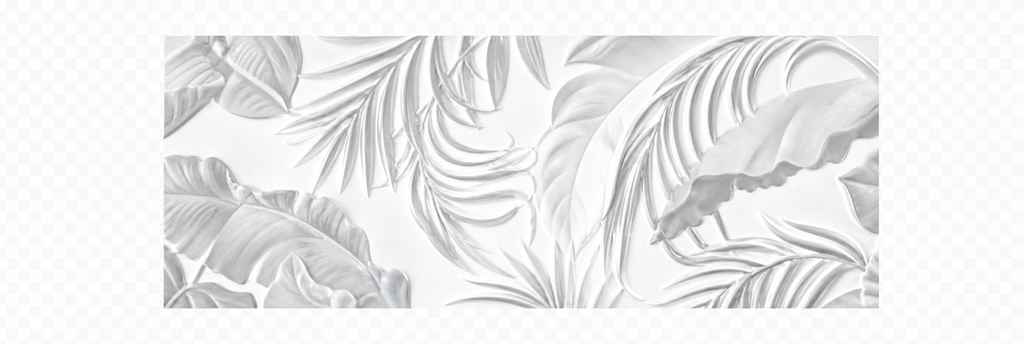 Azulejo Decor Garden White 20X60