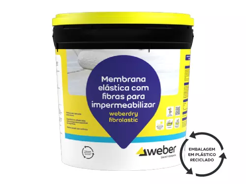 WeberDry Fibrolastic 5 Kg Branco 