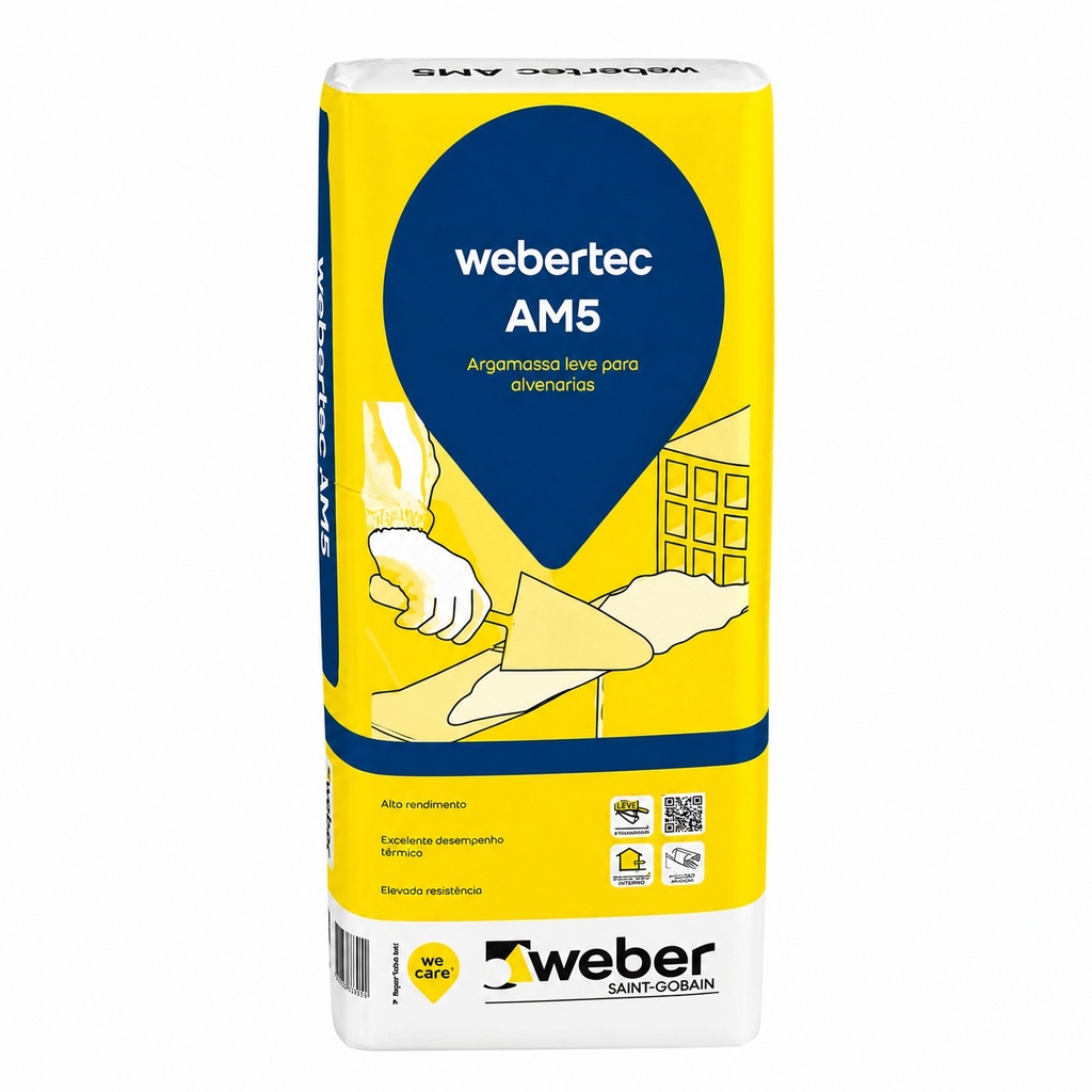 Weber Tec AM5 Cinza - 25 Kg