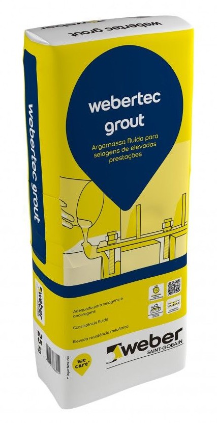 Weber Tec Grout Cinza 25 kg 