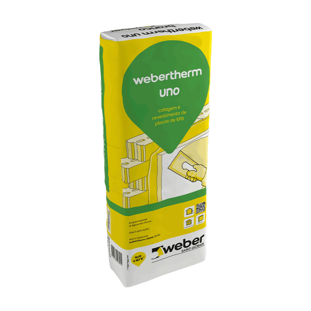 Weber Therm Uno Cinza 25 Kg 