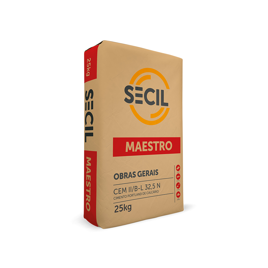 Secil Cimento Maestro 25 Kg 