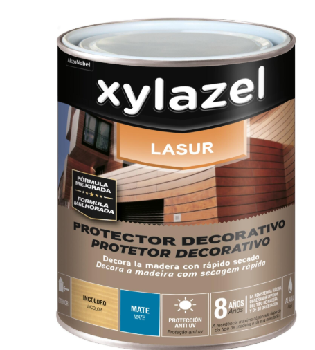 Lasur Protetor Aquoso Madeira Decor Incolor Mate 4Lt 