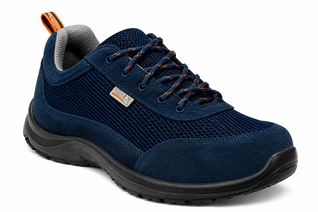 Sapato  de Segurança COMO2 S1P SR Azul Marinho - Nº 39 