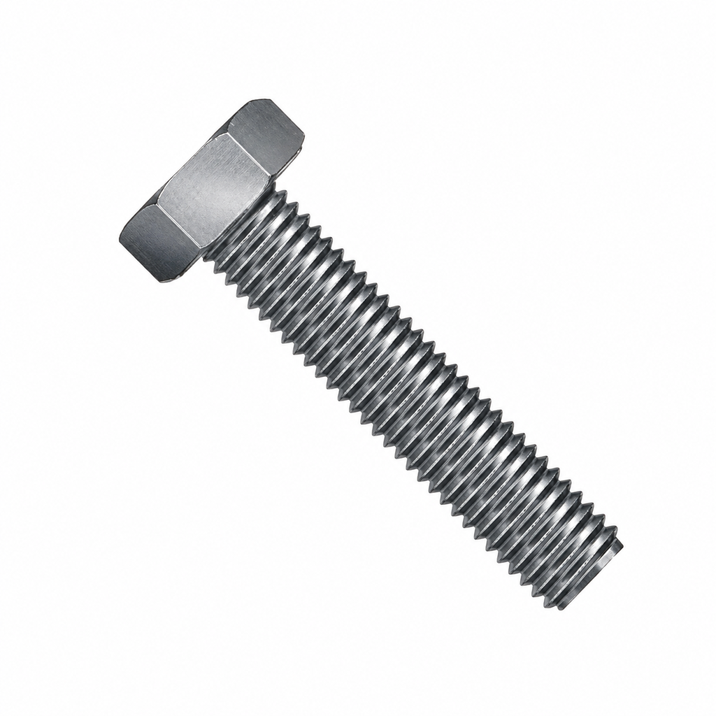 Parafuso Métrico Hexagonal Zincado M08x30mm	