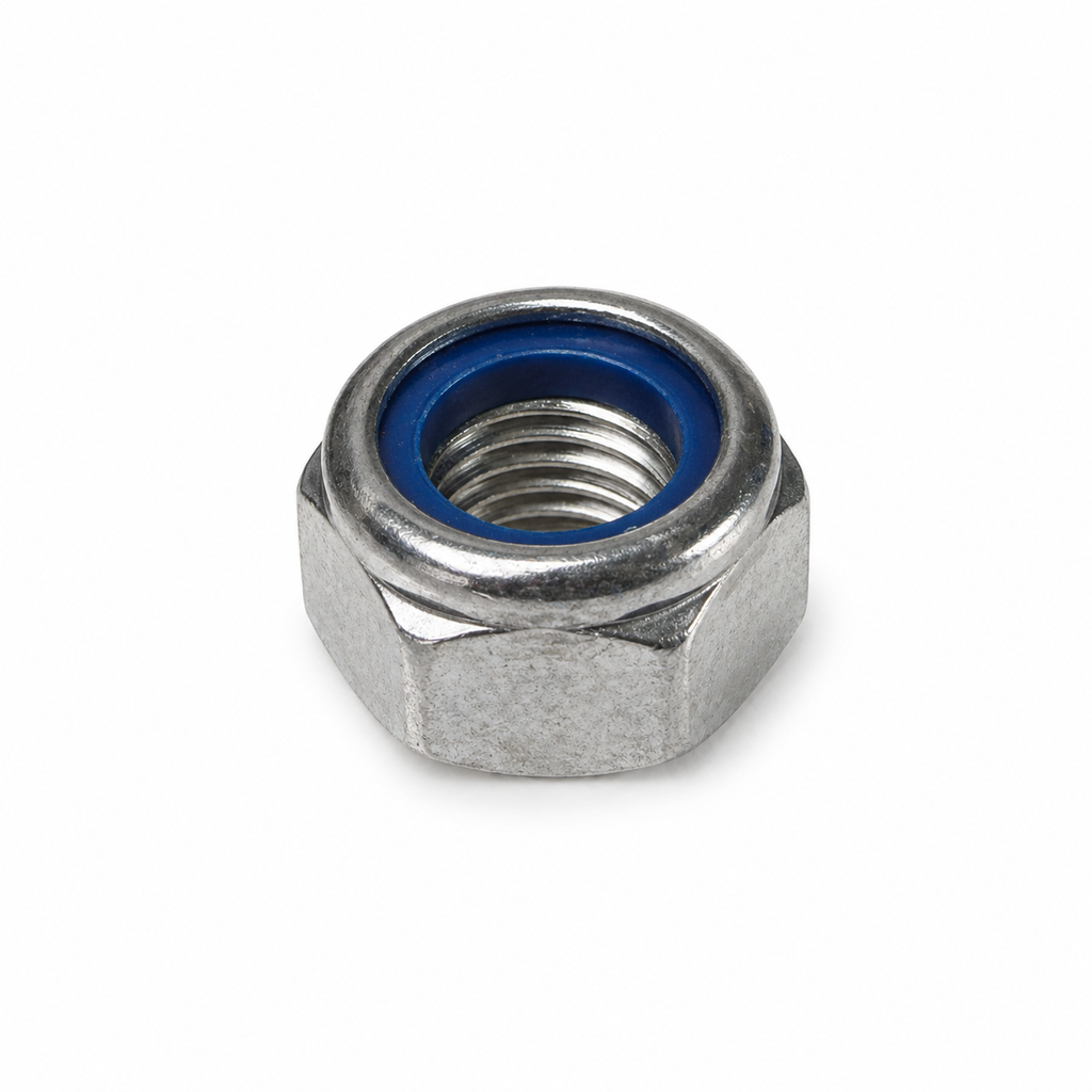 Porca Autoblocante Zincada M5