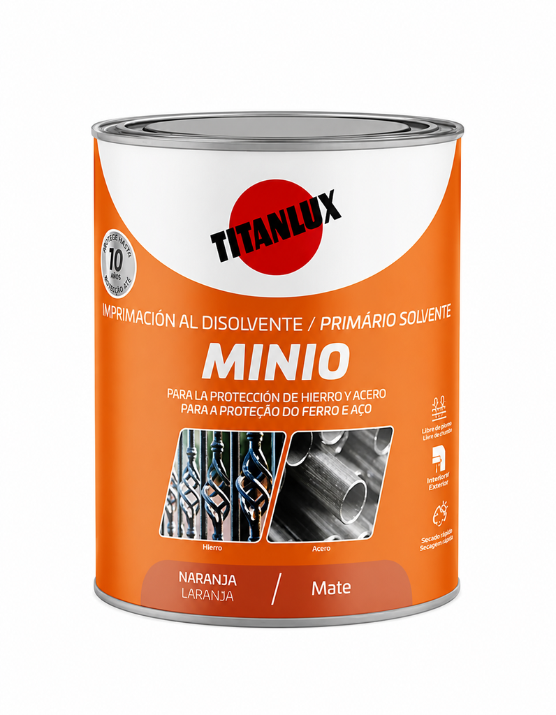 Titanlux Minio Laranja  750ml	
