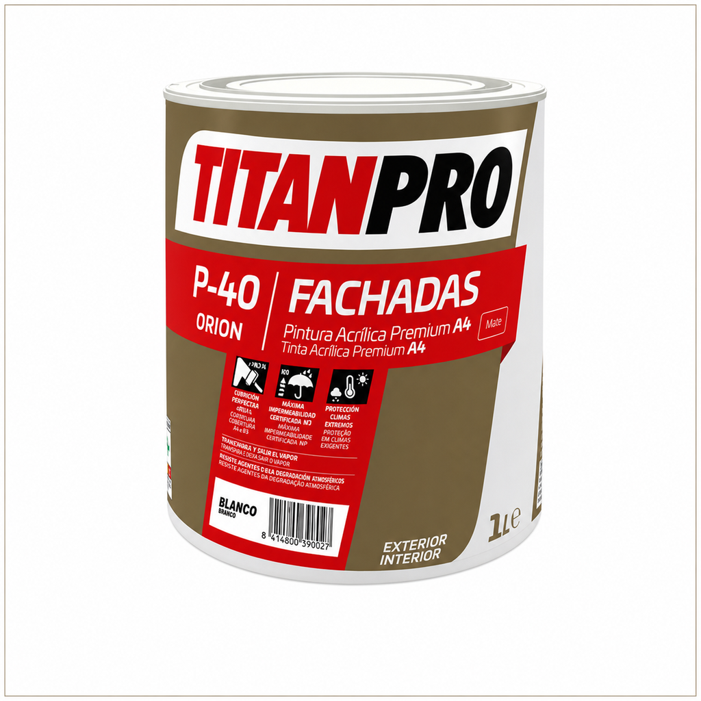 Base P40 Mate Branca 1 L