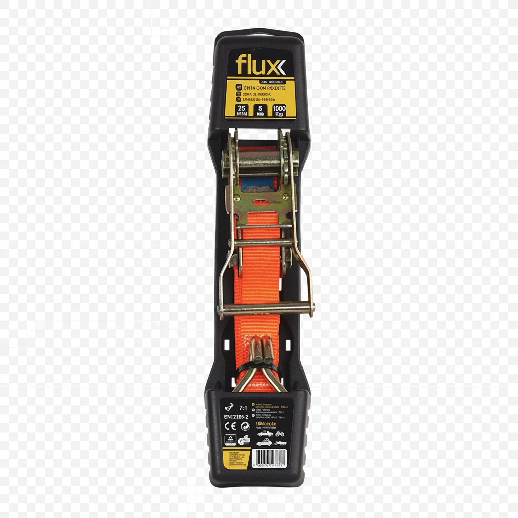 Cinta com Roquete FLUX 25 mm x 5 m - 1000 kg - Ref. FCR2551