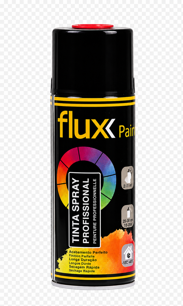 Spray Branco Eletrodoméstico RAL 9010 FLUX 400 ml -Ref. FTSBE9010EL4