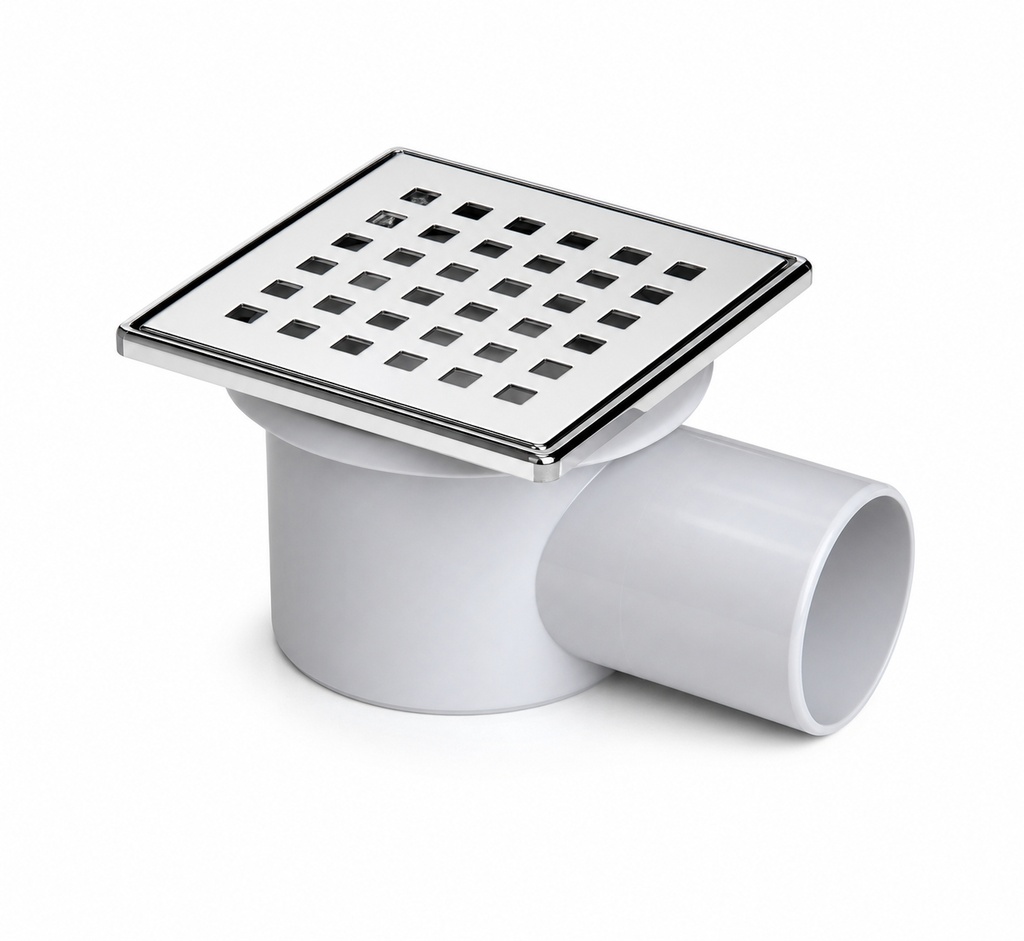  Duche Square 200X200MM Inox — Ref. BK4020011