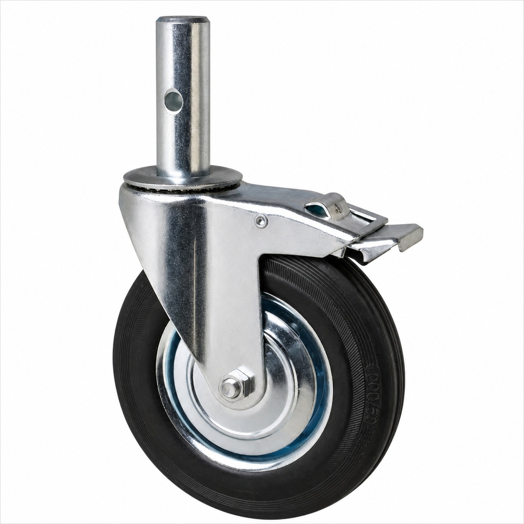 Roda para Andaime SIRL com Travão Ø160 mm — Ref. E.04010.1230