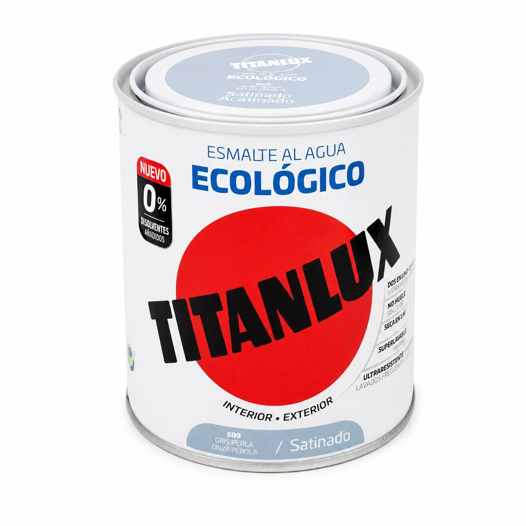 Titanlux Ecológico Acetinado Cinza Perla 750 ml