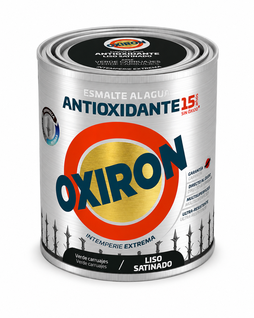 Esmalte Solvente Oxiron Acetinado Verde Carruagem 750 ml