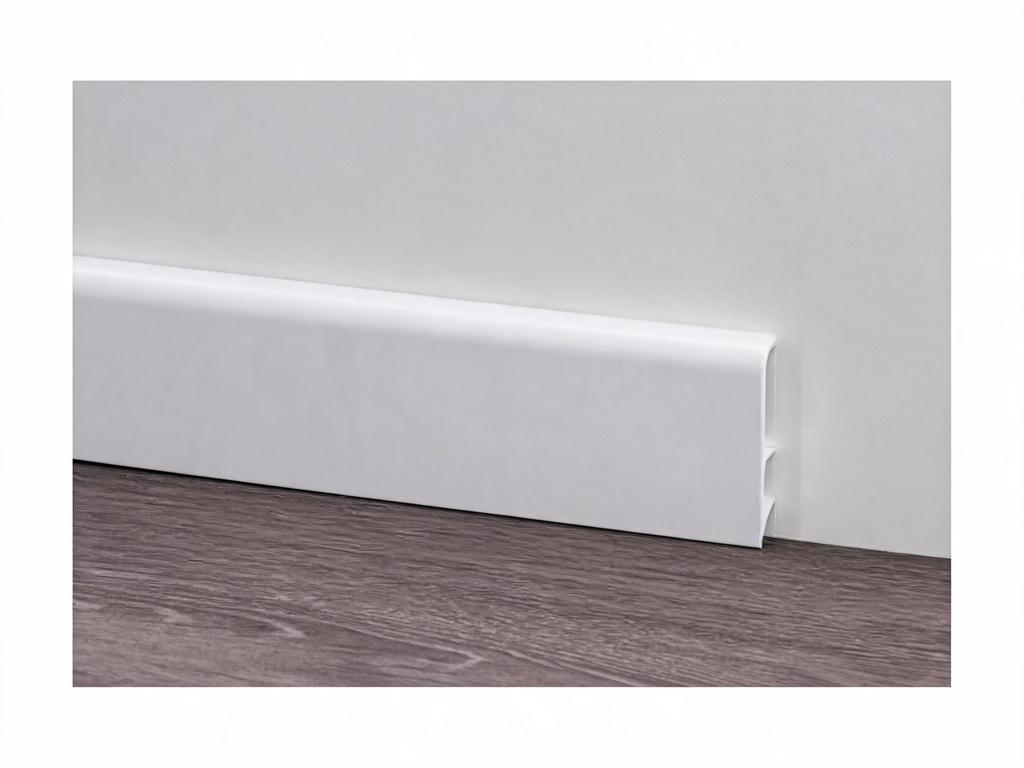 Rodape PVC 8603 Branco 2500MM 