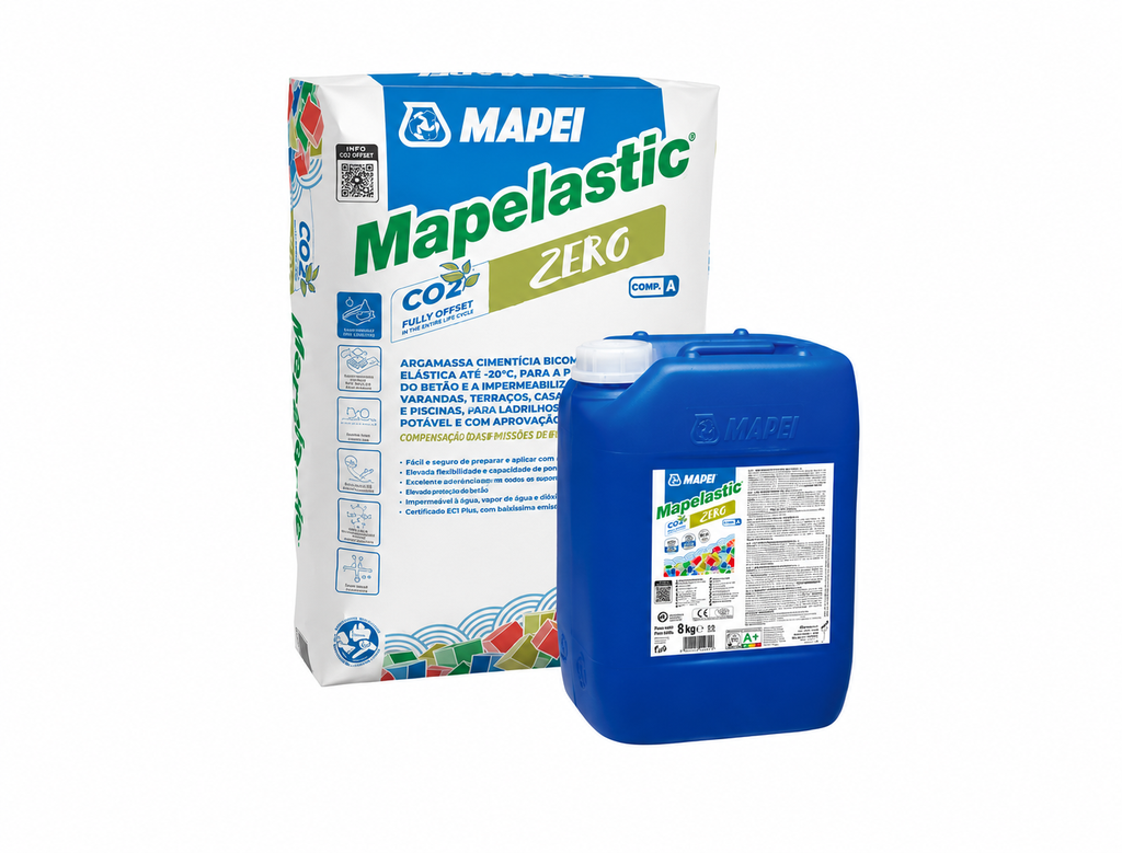 Impermeabilizante Mapei Mapelastic Zero Comp. A+B — Kit 32 kg — Ref. 1675732+1675832