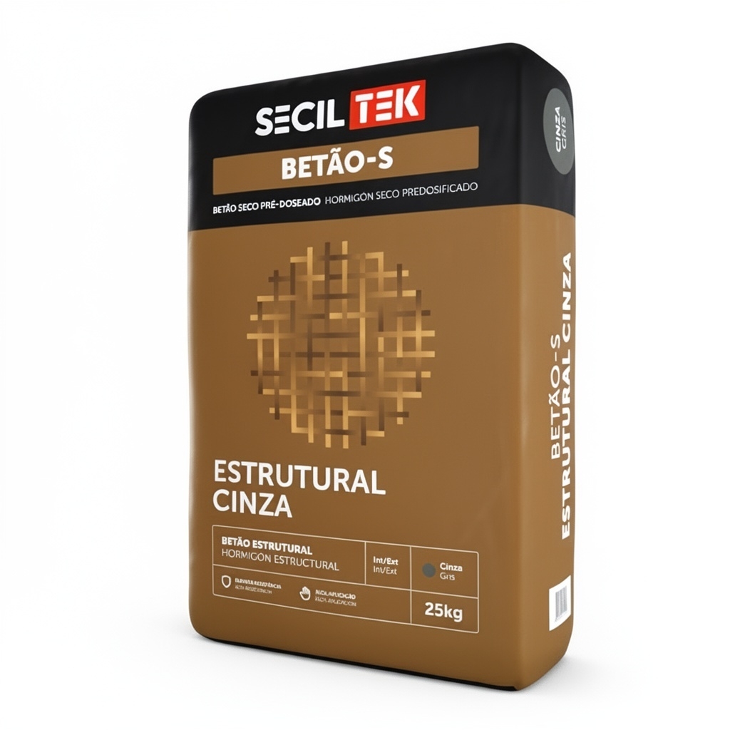 SecilTek Betão S Estrutural Cinza 25Kg 