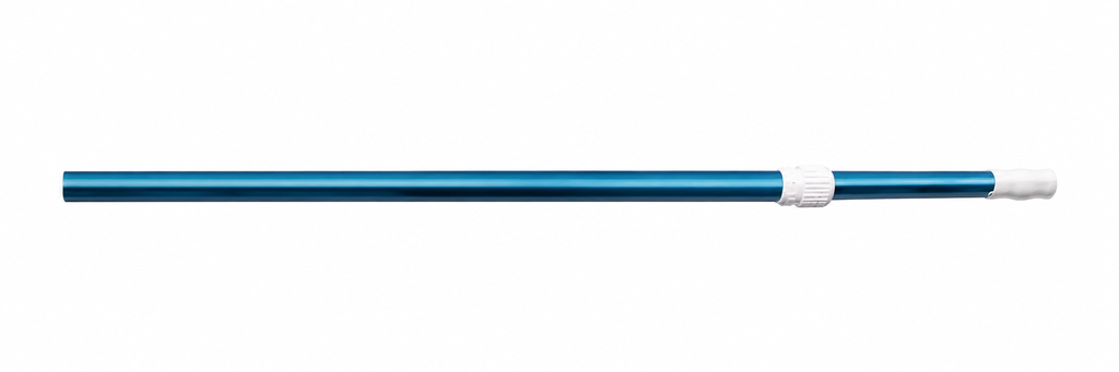 Vara de Alumínio Extensível 1,22–2,44 m com Clip - Ref. 500378C