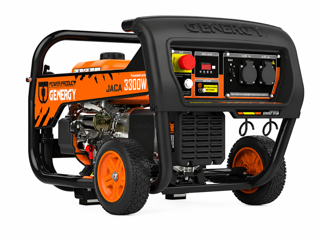 Gerador Monofásico PRO JACA 3300W - Ref:  11010