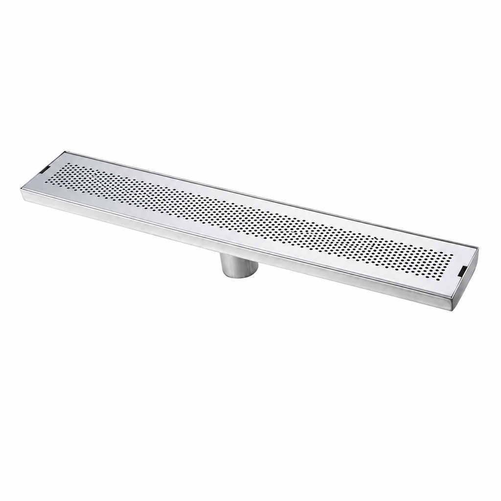 Canal de Duche Inox Quadrados 80 cm DKT — Ref. POZ94-11806C