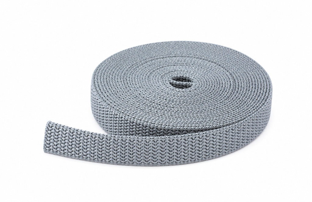 Fita para Estor Reforçada 20 mm Cinza 6 m - Ref. 009.0163