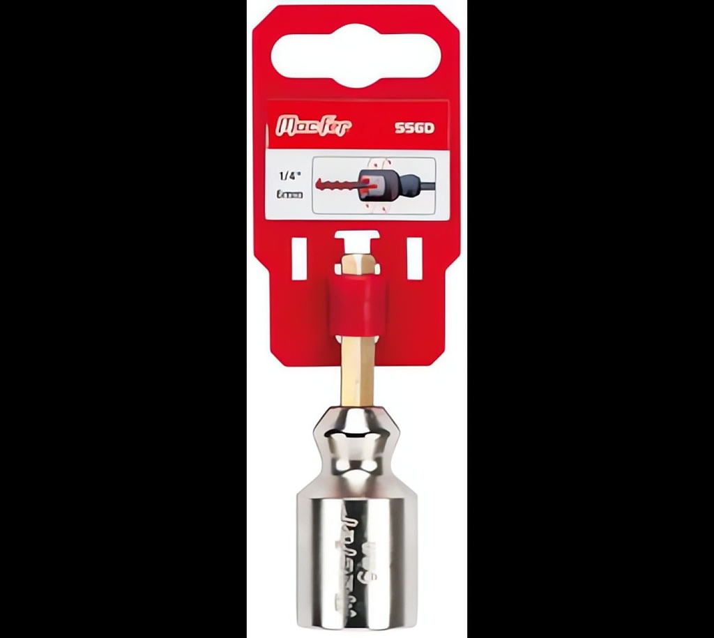 TFT Adaptador Sext p Varão Roscado 1/4 6mm SS6D 048.0052