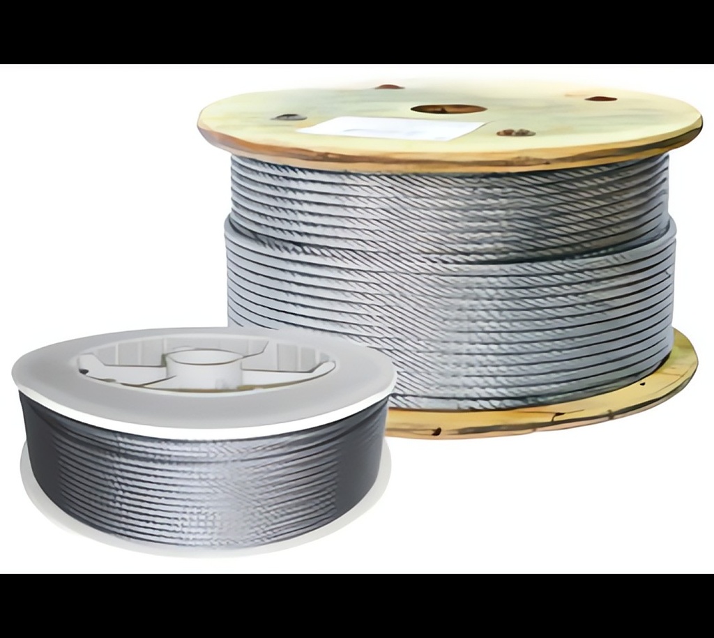 TFT Cabo aço galvan 6x7+FC 5mm R100m 40018.0029