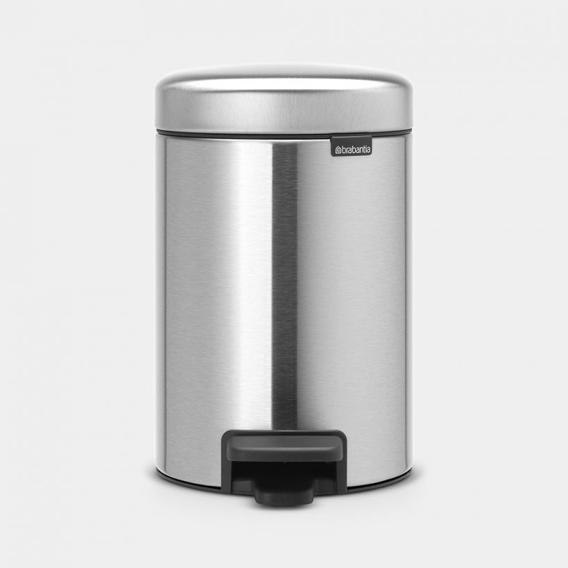 Balde de Lixo com Pedal 3 Litros Inox Mate |13222