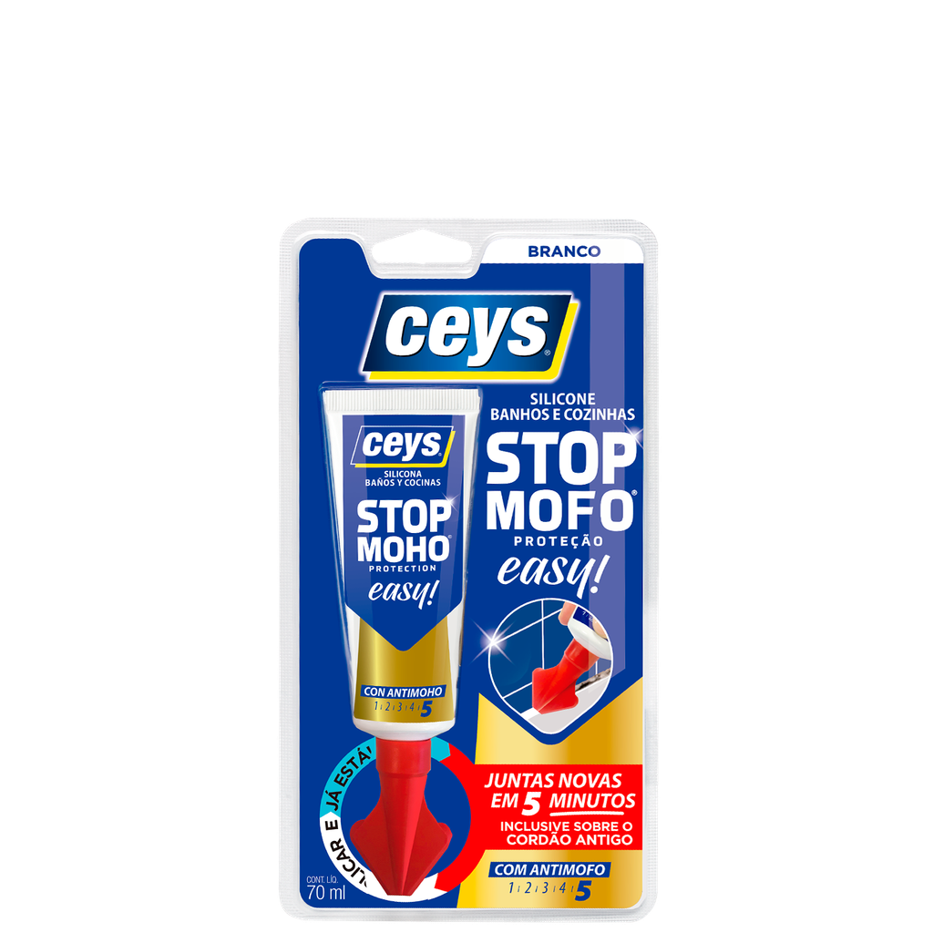 Silicone Stop Mofo Easy branco 70ml 