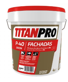  Tinta Acrilica Branco Fachadas Mate P40 - 4 Lt 