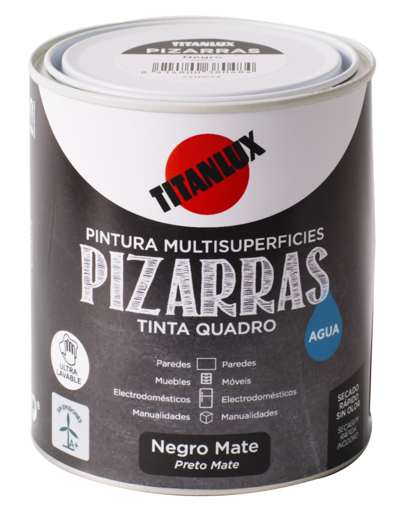 Titanlux quadro preto Pizarras 750ml