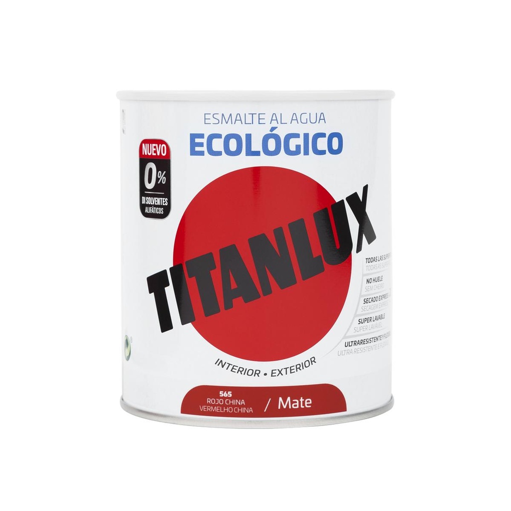 Esmalte Ecológico Titanlux Verde Maio Acetinado 750 ml 