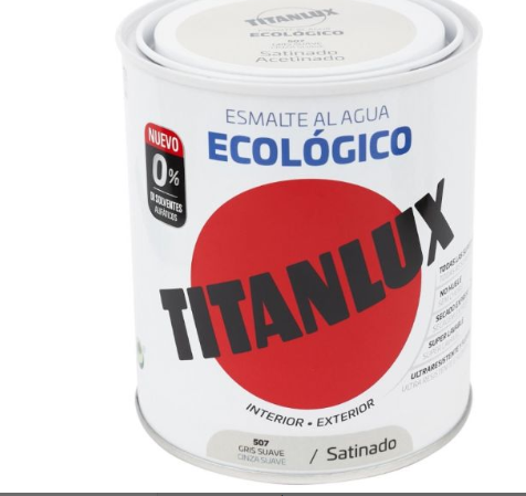 Esmalte Ecológico Acetinado Cinza Suave  750 ml