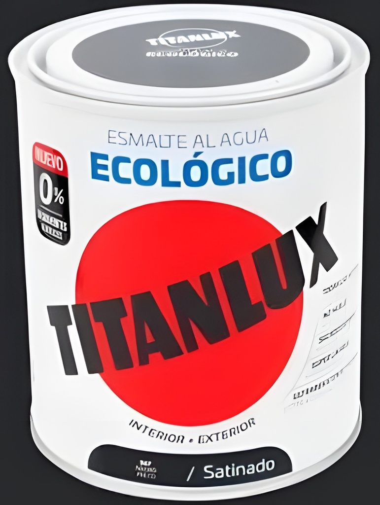 [#TIT10375806050] TIT Titanlux Ecologico Mate Branco 750ml 0566