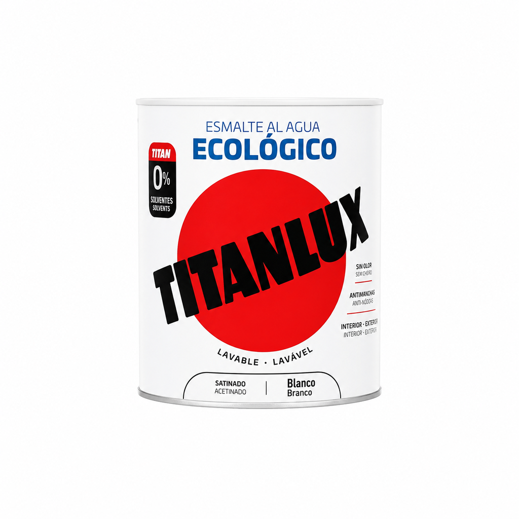 Titanlux Ecologico Mate Cinza Suave 750ml 