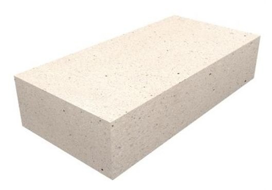 Tijolo Refratário Vermelho 22x11x3cm