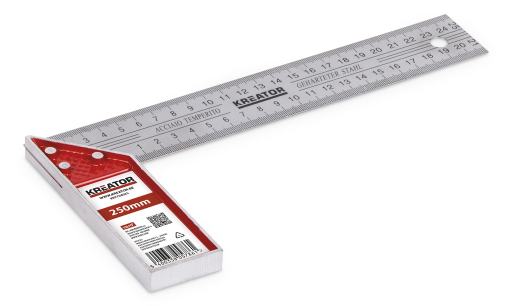 Esquadro Metal 250mm 