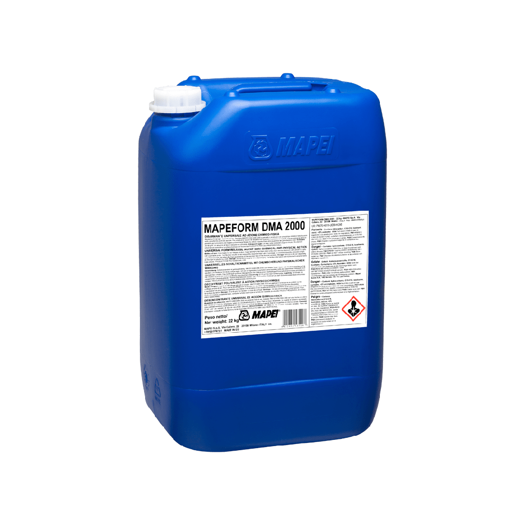 Descofrante Mapeform DMA 2000 para Cofragens Metálicas -  22Kg 