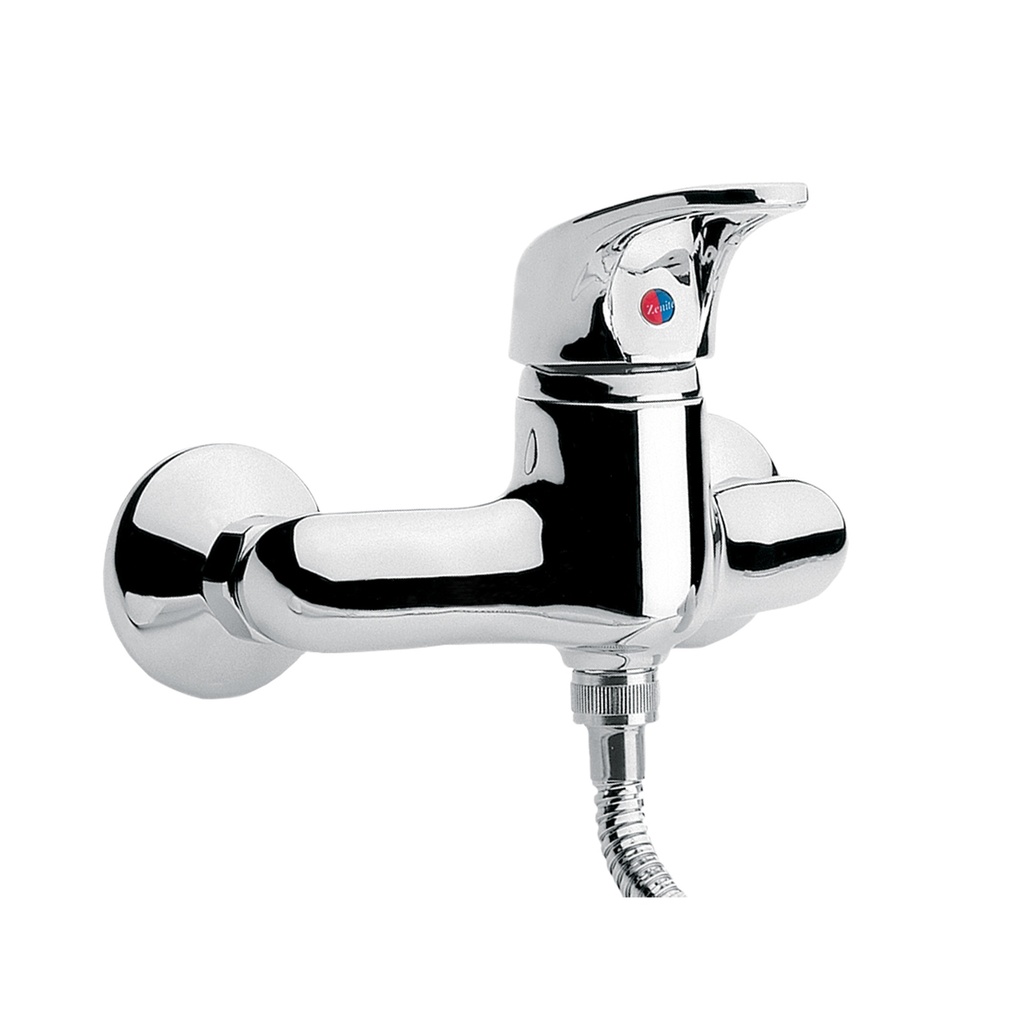 Torneira Ecomix Monocomando Base Chuveiro Cromado