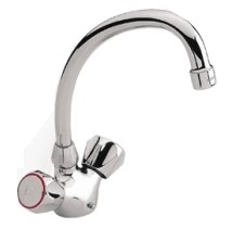 Torneira misturadora lava loiça de bancada Impacto Mini King 