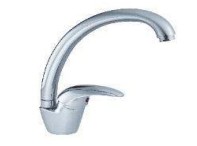 Torneira Monocomando Lava‑Loiça Bica Alta Luna Cr. 