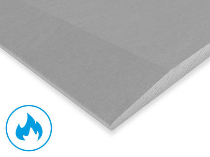 [93284658] Placa de Gesso Cartonado Fogo 2500x1200 12.5BA 