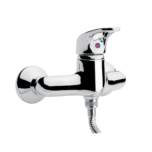 [39384126192660] Torneira Ecomix Monocomando Base Chuveiro Cromado