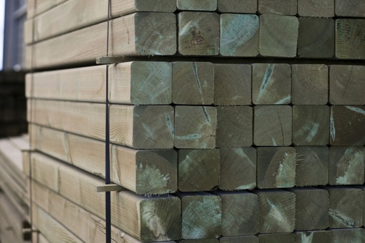 [102201024032600] Ripa de Telhado Tosca com Tratamento Autoclave C3 | 2600×40×25 mm