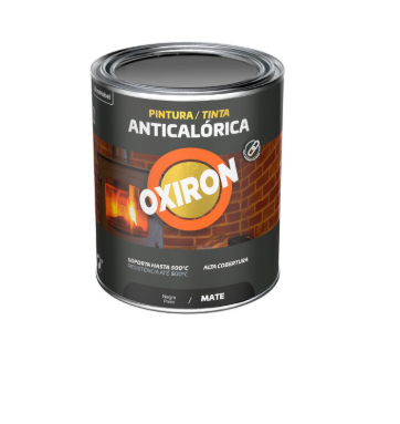 [#TIT10352503250] Oxiron Tinta Anticalórica Preta 250ml