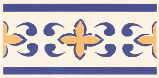 [41072937515118] Faixa cerâmica FCT 117  - 7,5 x 15 cm