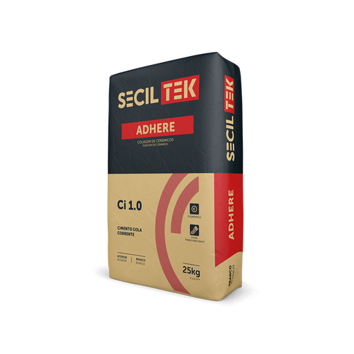 [9730134AL4620] SecilTek ADHERE CI 1.0 Branco 25Kg