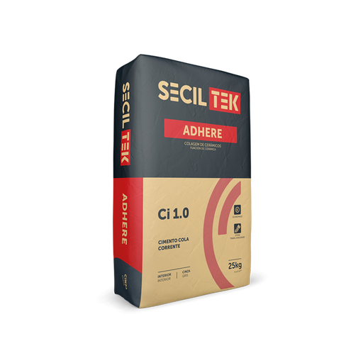 [9730134AL4610] SecilTek ADHERE CI 1.0 Cinza 25Kg