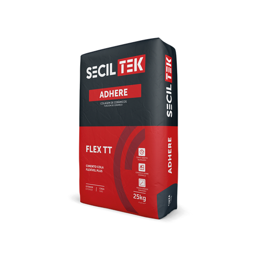 [9730134AL467] SecilTek Adhere Flex TT Cinza 25Kg